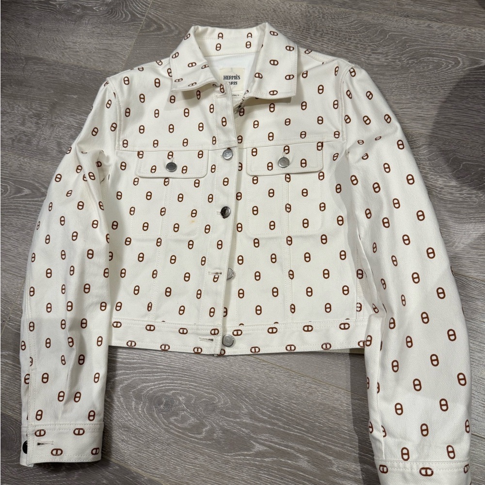 Hermes’ "Chaine d'Ancre" denim jacket
